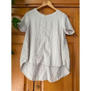 MAGASCHONI Linen relax Tunic-Blouse SZ M